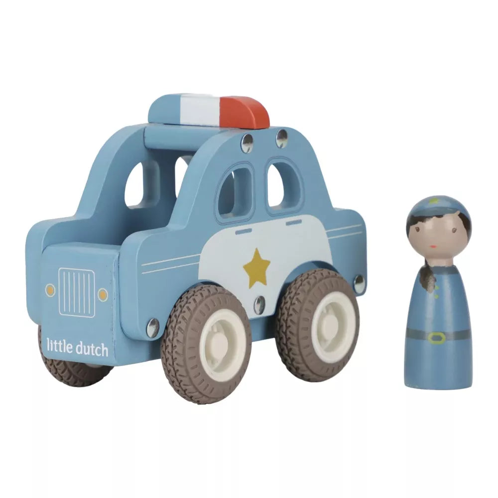 Auto della Polizia in Legno Little Dutch