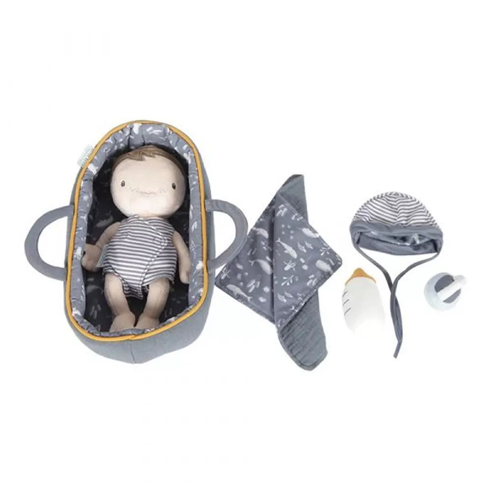 Contenuto Bambola Jim con Accessori Little Dutch