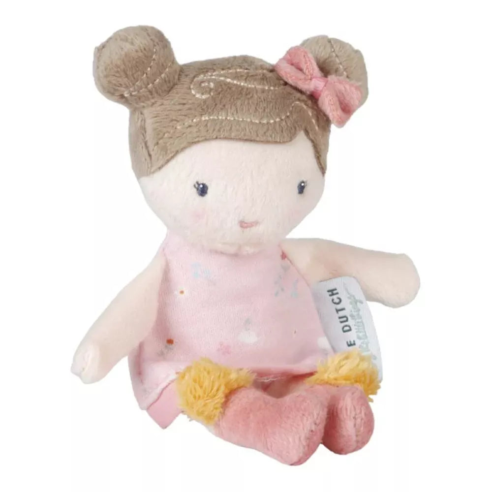 Bambola Rosa Little Dutch 10 cm seduta