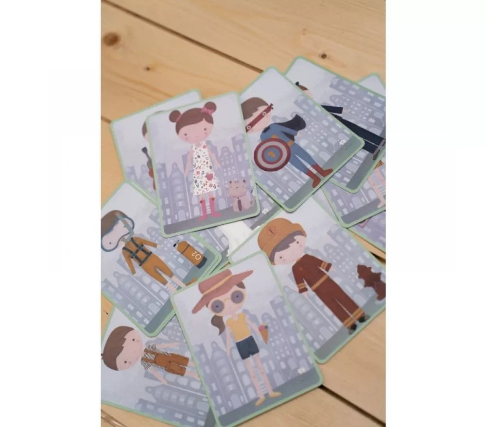 Carte Esempio  del Gioco Magnetico Jim e Rosa Little Dutch