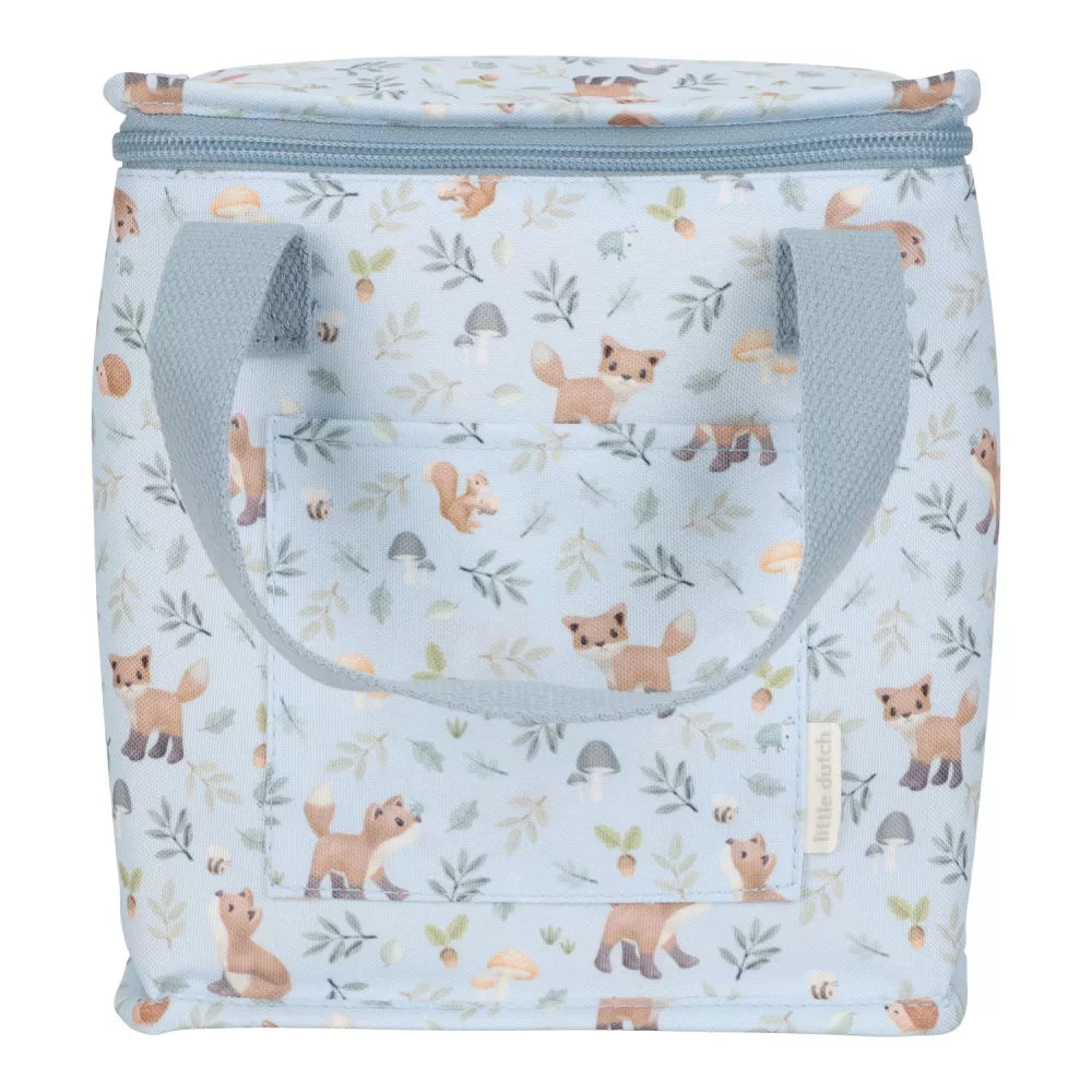 Porta Pranzo Termico Little Dutch Forest Friends di fronte