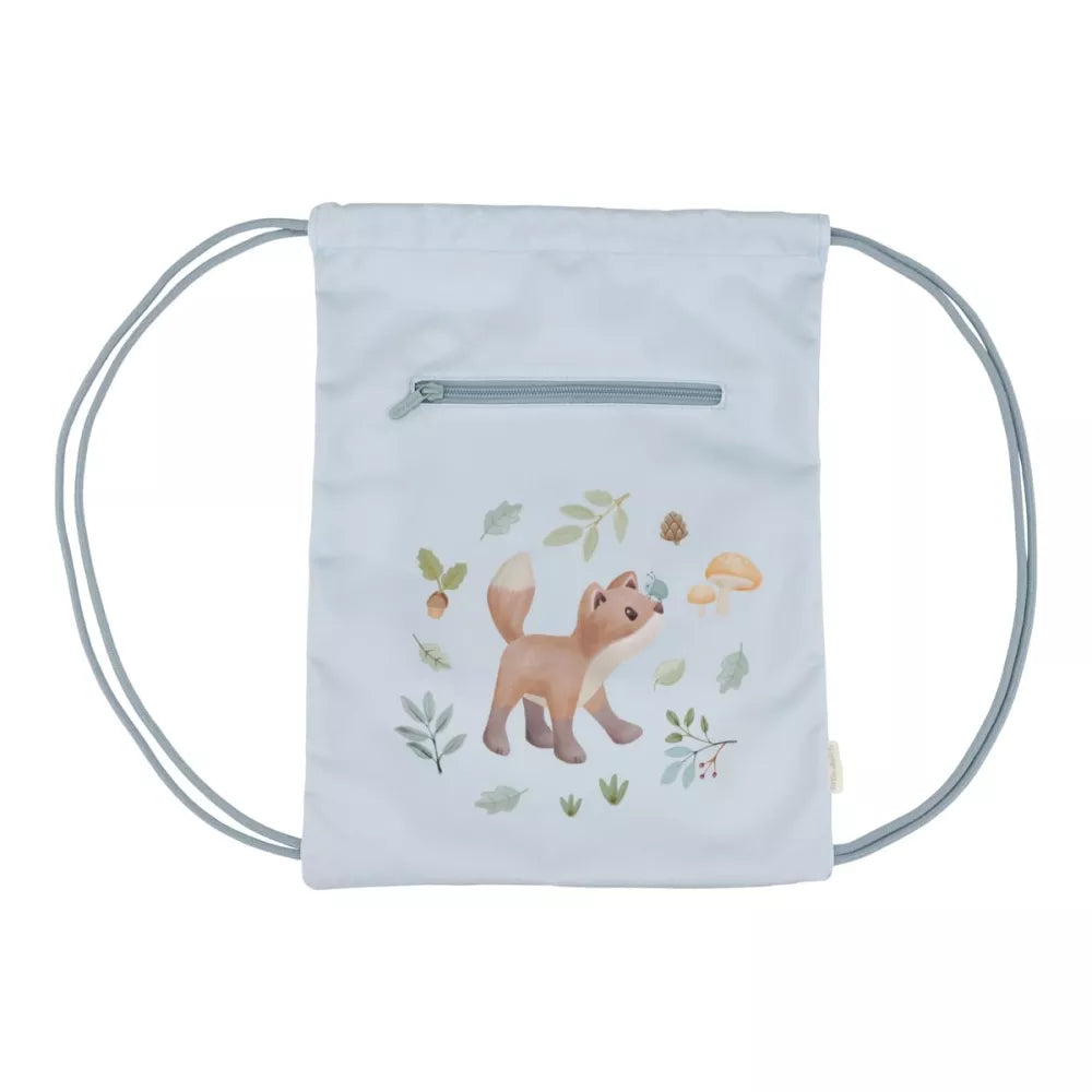 Sacca da Ginnastica Little Dutch Forest Friends stesa