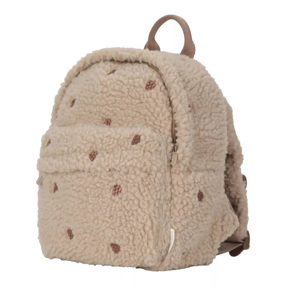 Zainetto Teddy Nocciola Little Dutch di lato