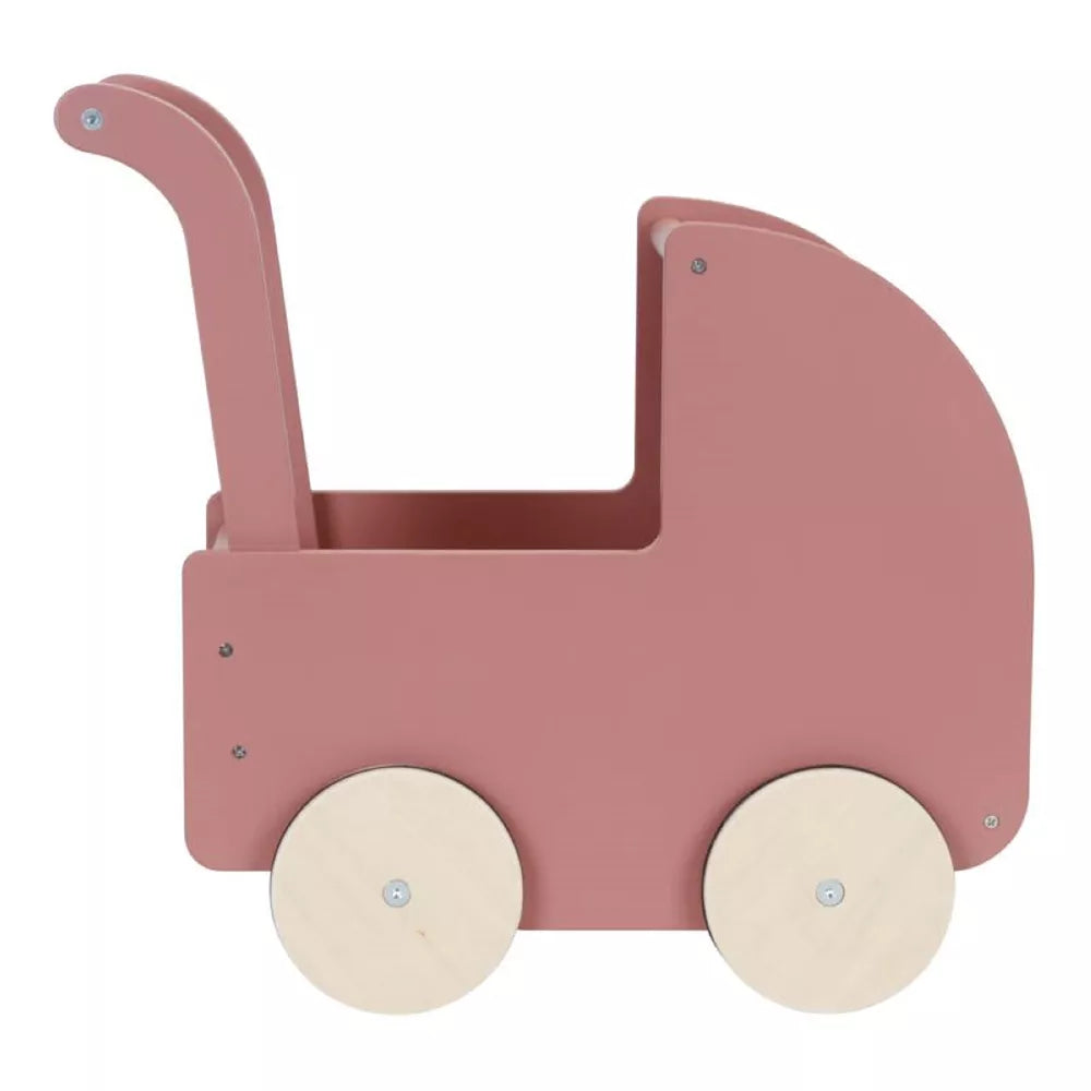 Carrozzina per Bambole in Legno Little Dutch di lato