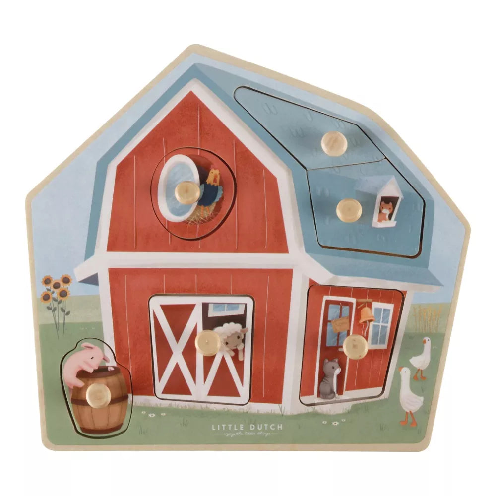 Puzzle a Incastro Little Dutch Little Farm