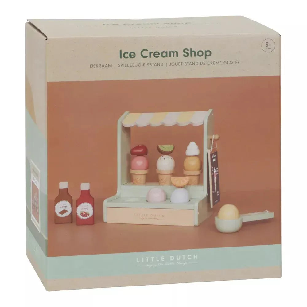 Confezione Chiosco dei Gelati in Legno Little Dutch
