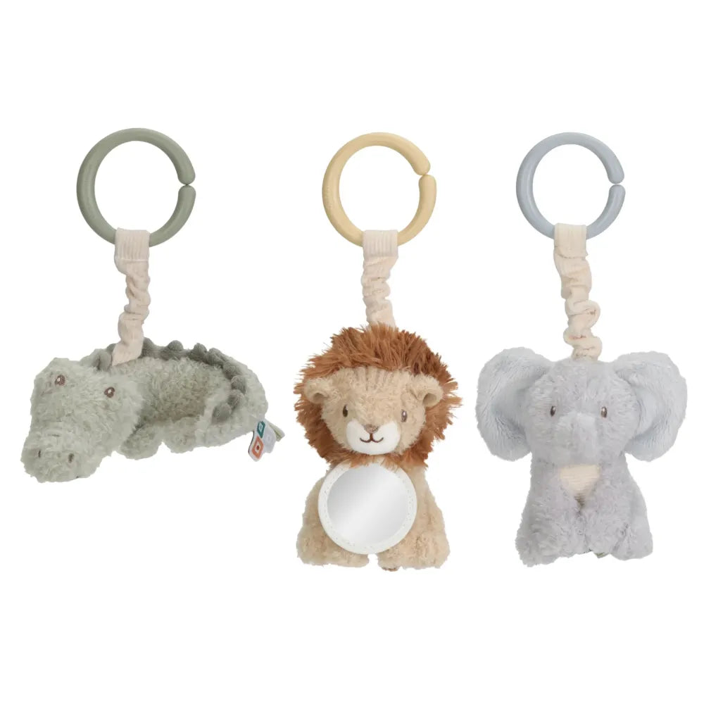 Set Sonagli da Appendere Safari Friends Little Dutch