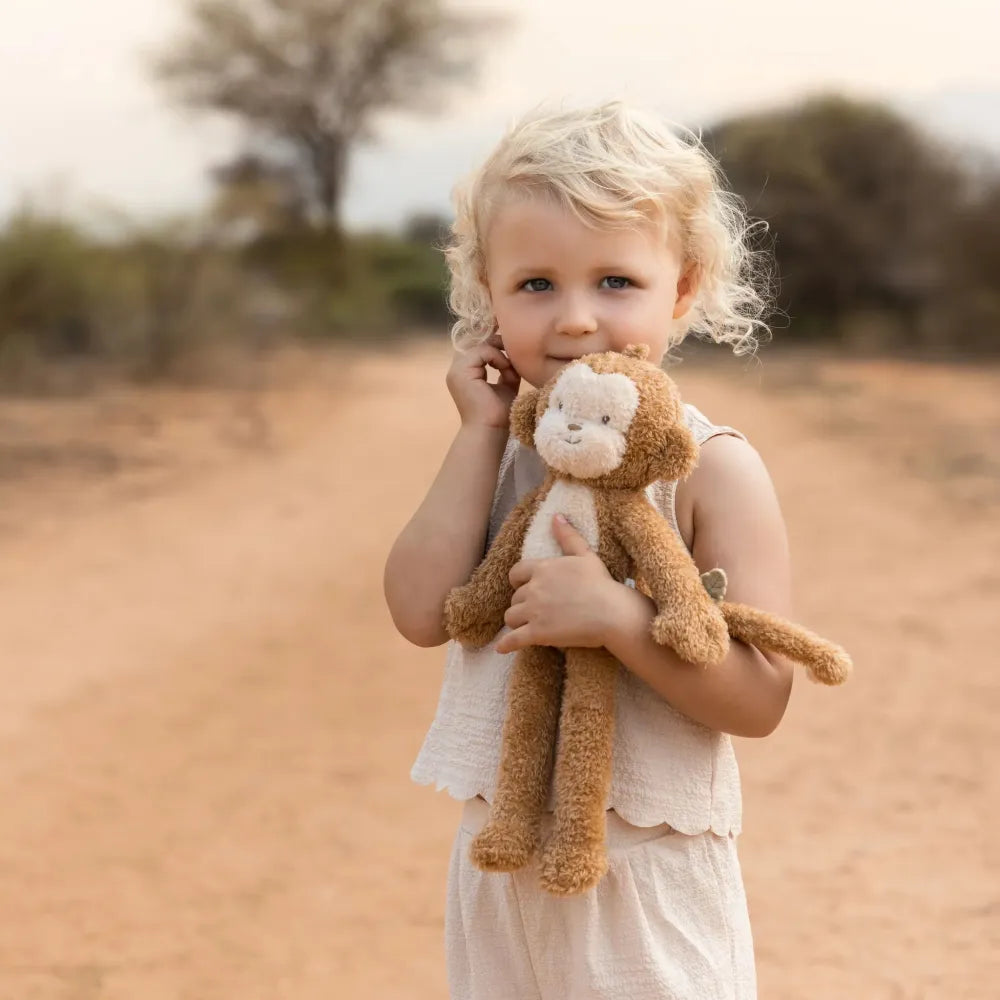 Peluche Scimmia Safari Friends Little Dutch con Bimba