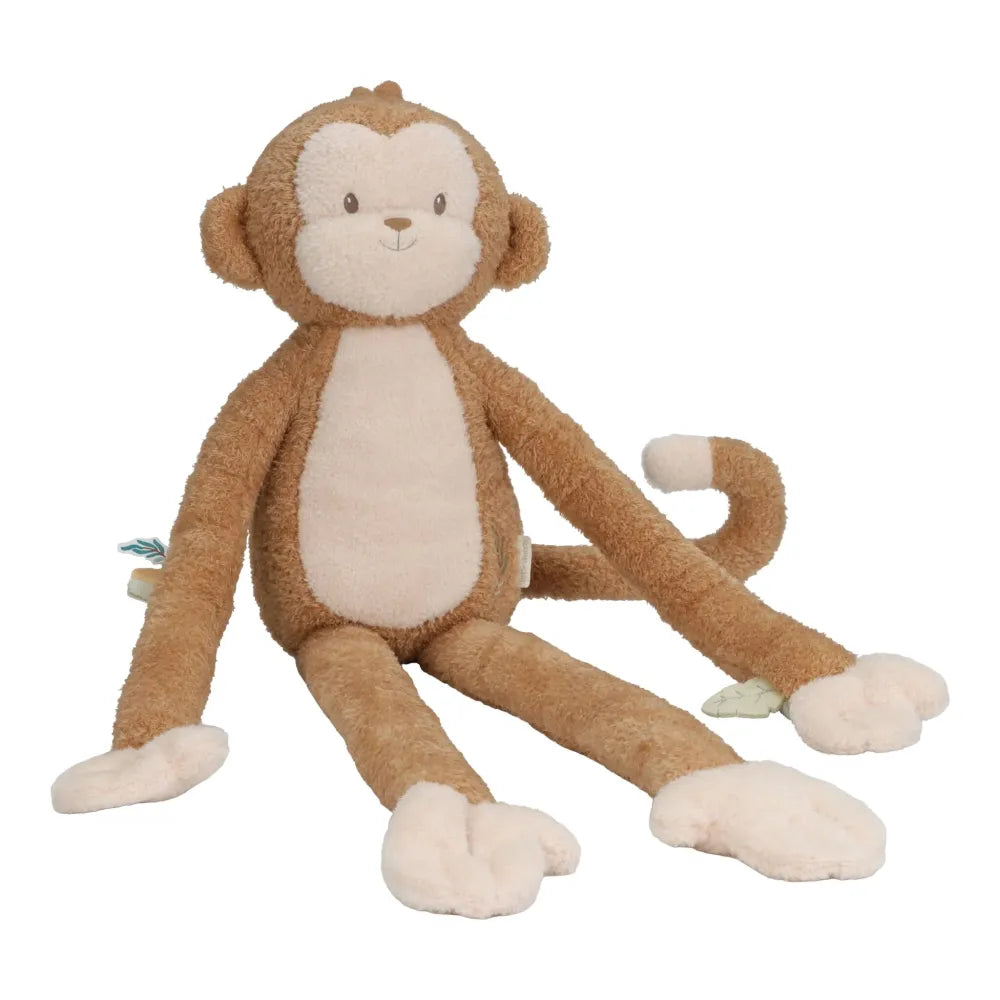 Peluche Scimmia Grande Safari Friends Little Dutch Seduto