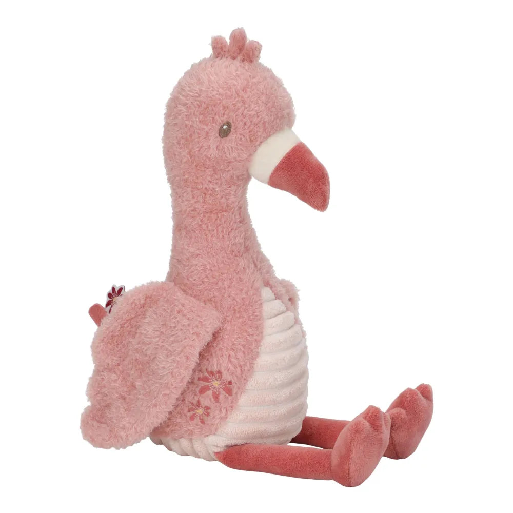 Peluche Fenicottero 35 cm Safari Friends Little Dutch