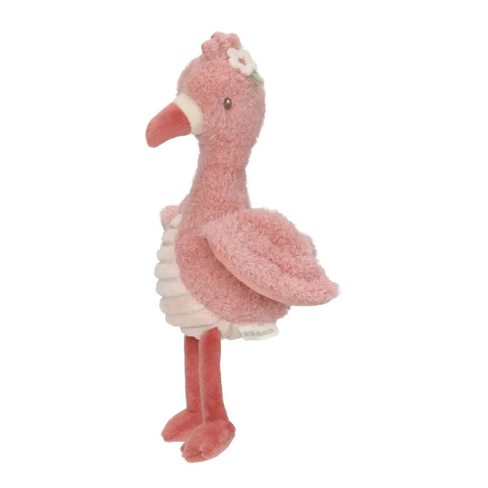 Peluche Fenicottero 17 cm Safari Friends Little Dutch