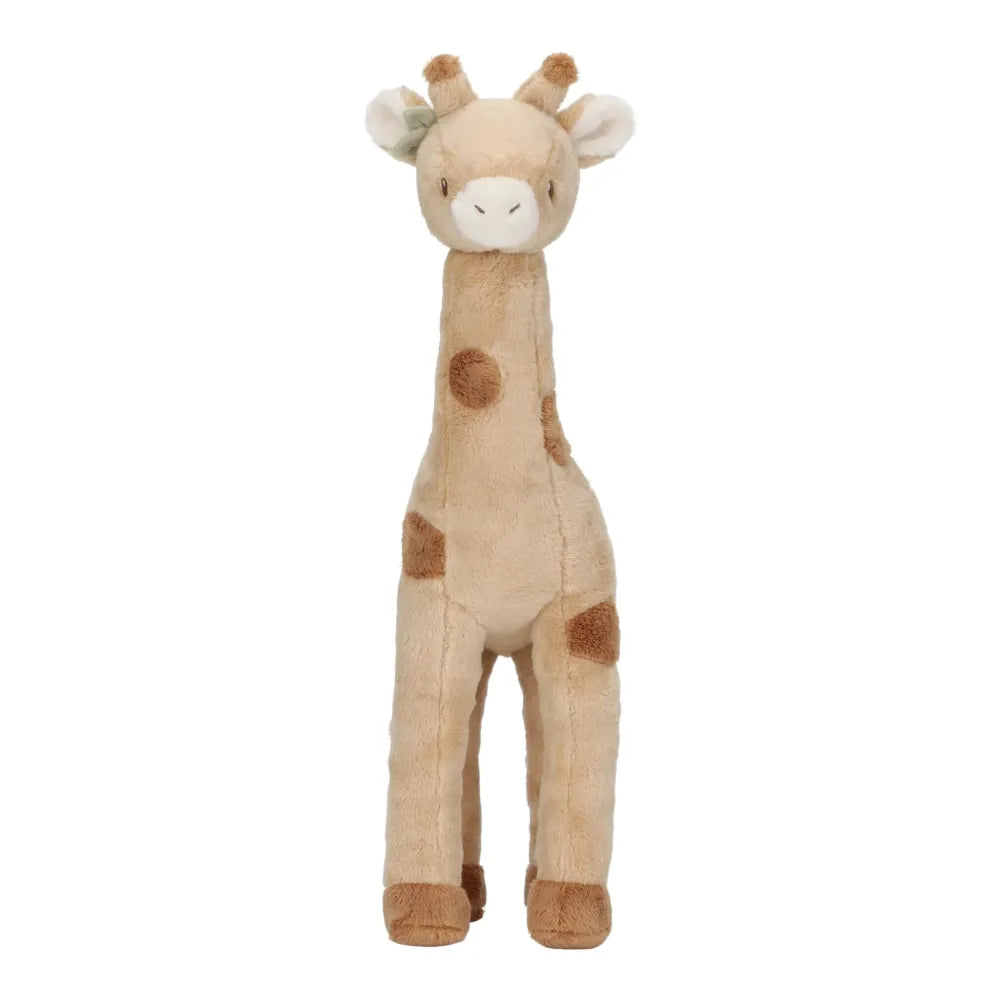 Peluche Giraffa Safari Friends Little Dutch di Fronte