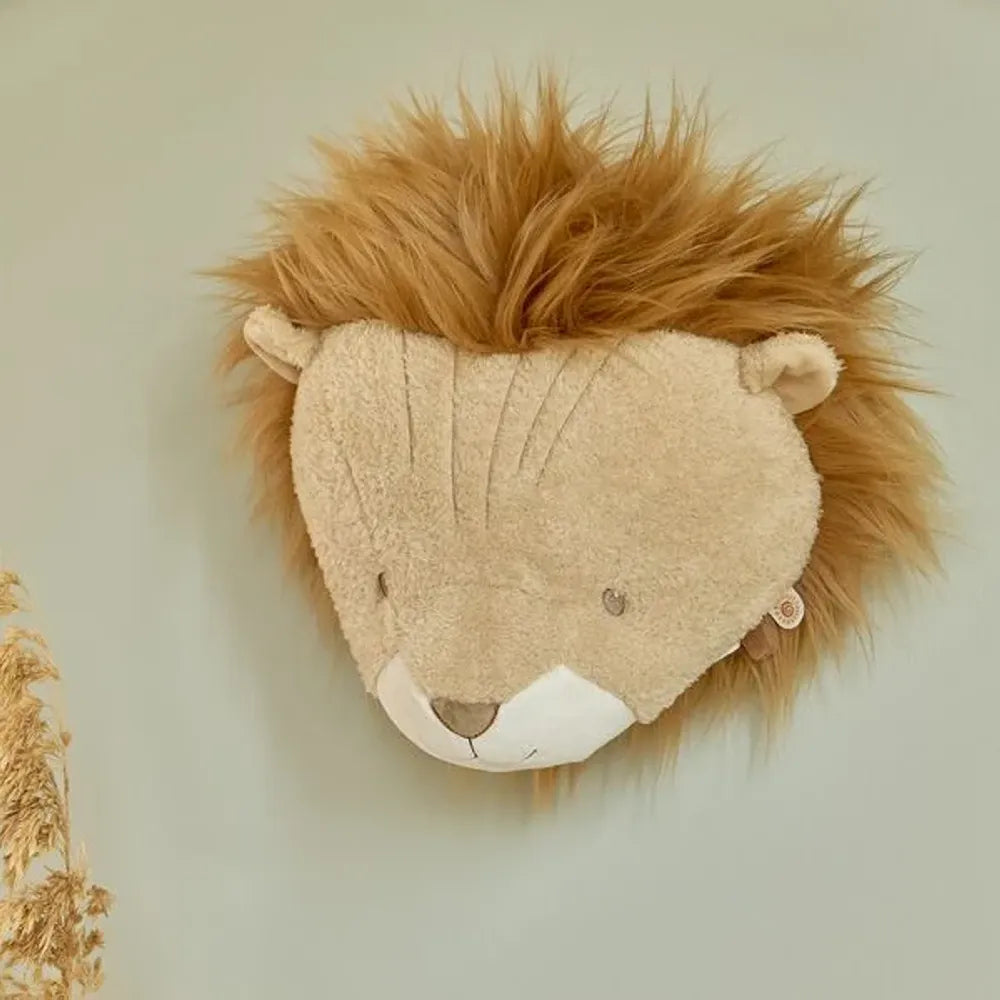 Peluche Leone da Parete Safari Friends Little Dutch Dettaglio