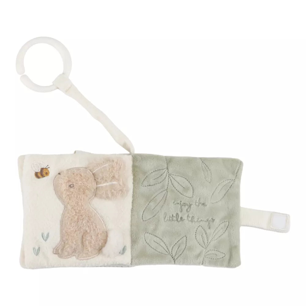 Libricino Attività Little Dutch Newborn Naturals pagina con coniglietto