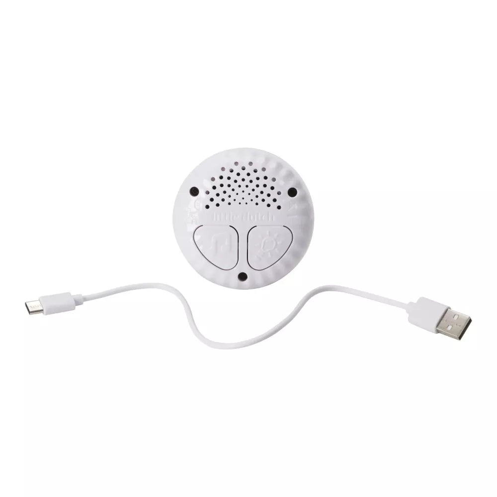 Dispositivo luminoso e sonoro e cavo di ricarica dell'Ochetta Luci e Suoni Little Dutch