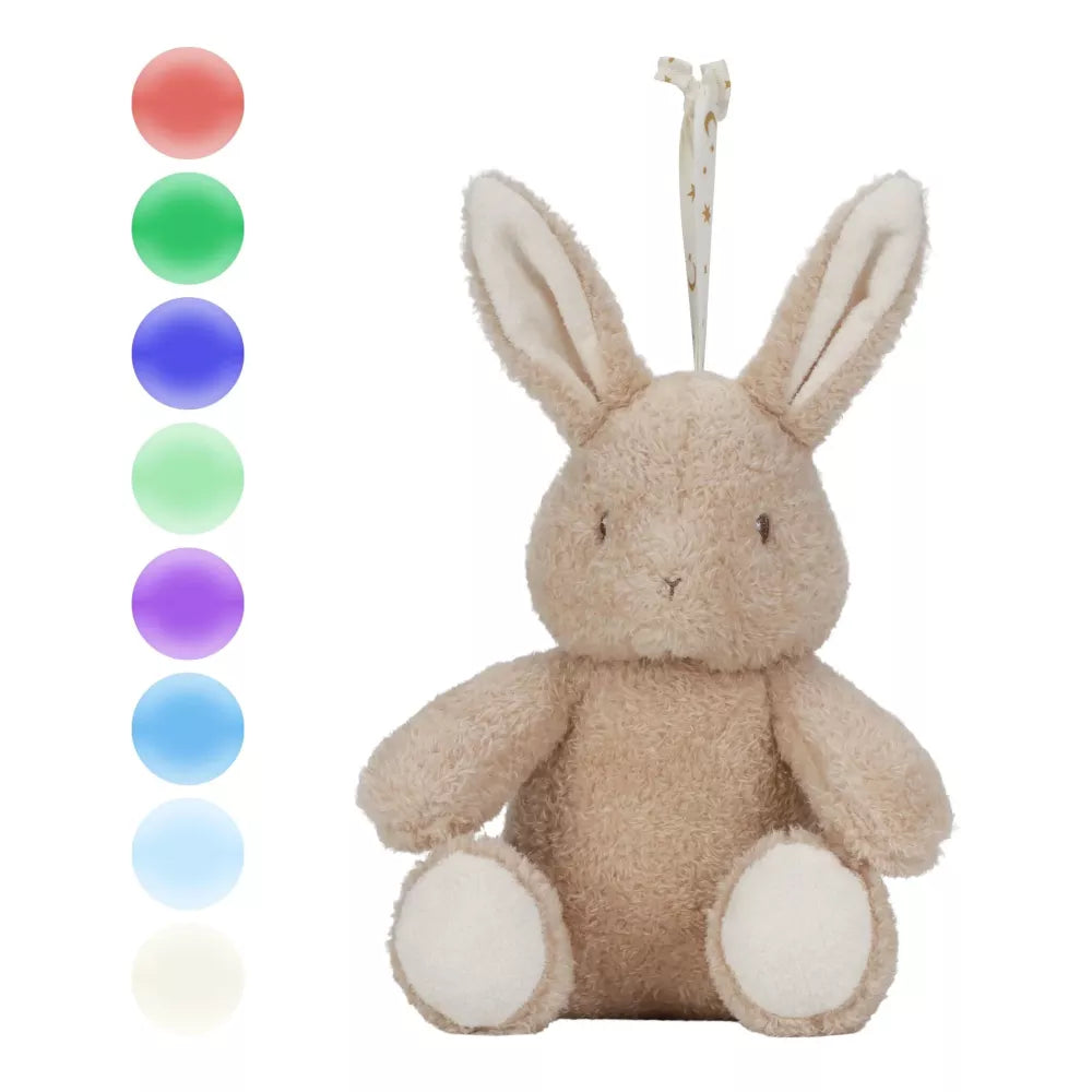 Esempio colori della luce del Coniglietto Luci e Suoni Little Dutch