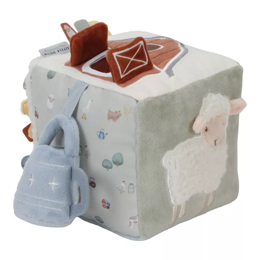 Cubo Morbido Little Dutch Little Farm altro lato