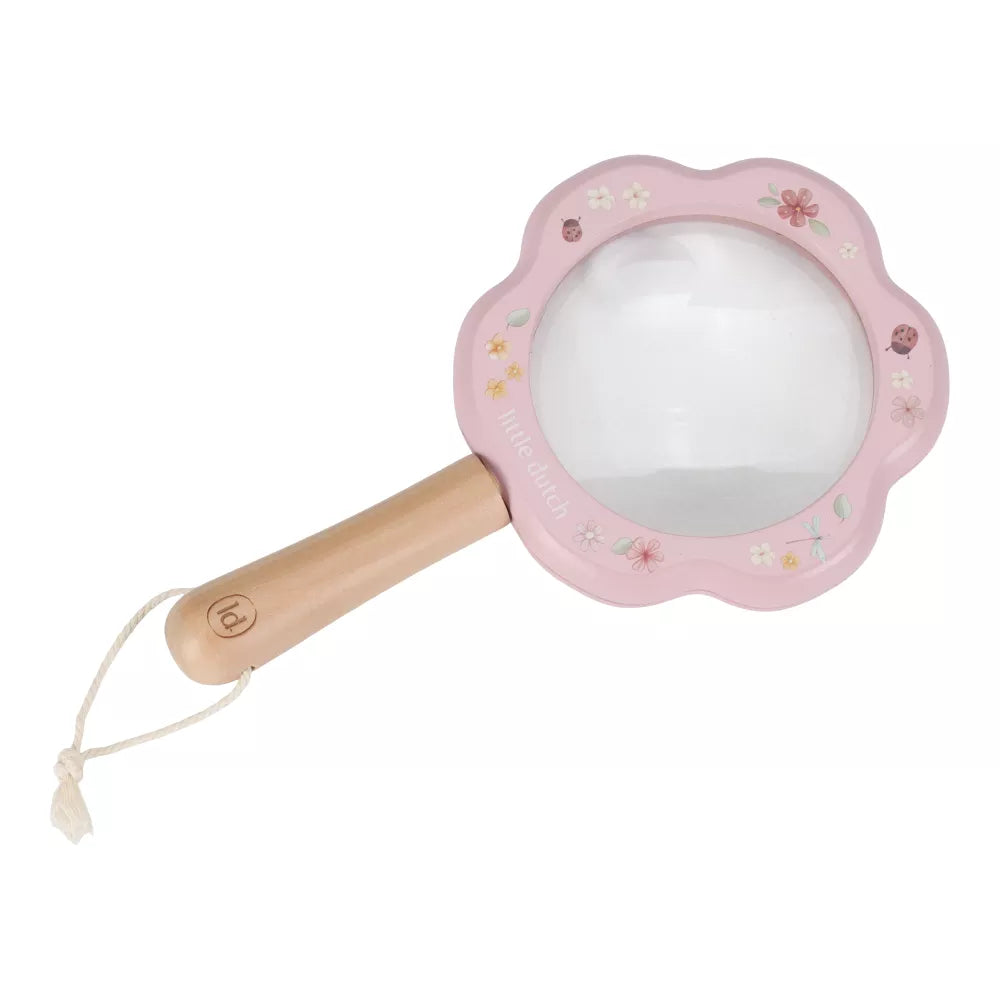 Lente d'Ingrandimento in Legno Little Dutch Fairy Garden sdraiata