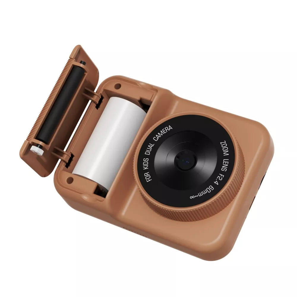 Fotocamera Zoo Print The Zoofamily con vano per carta aperto