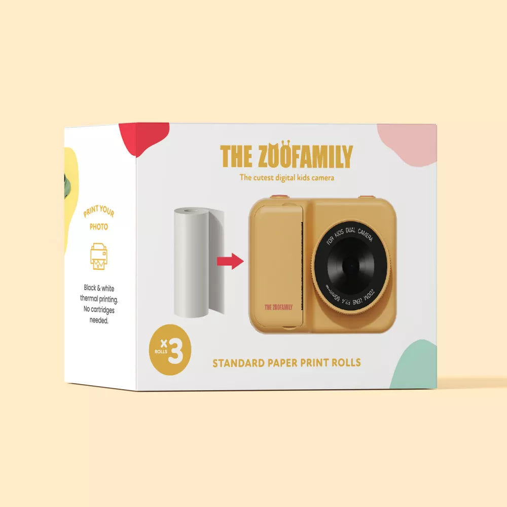 Confezione della Carta per Fotocamera The Zoofamily