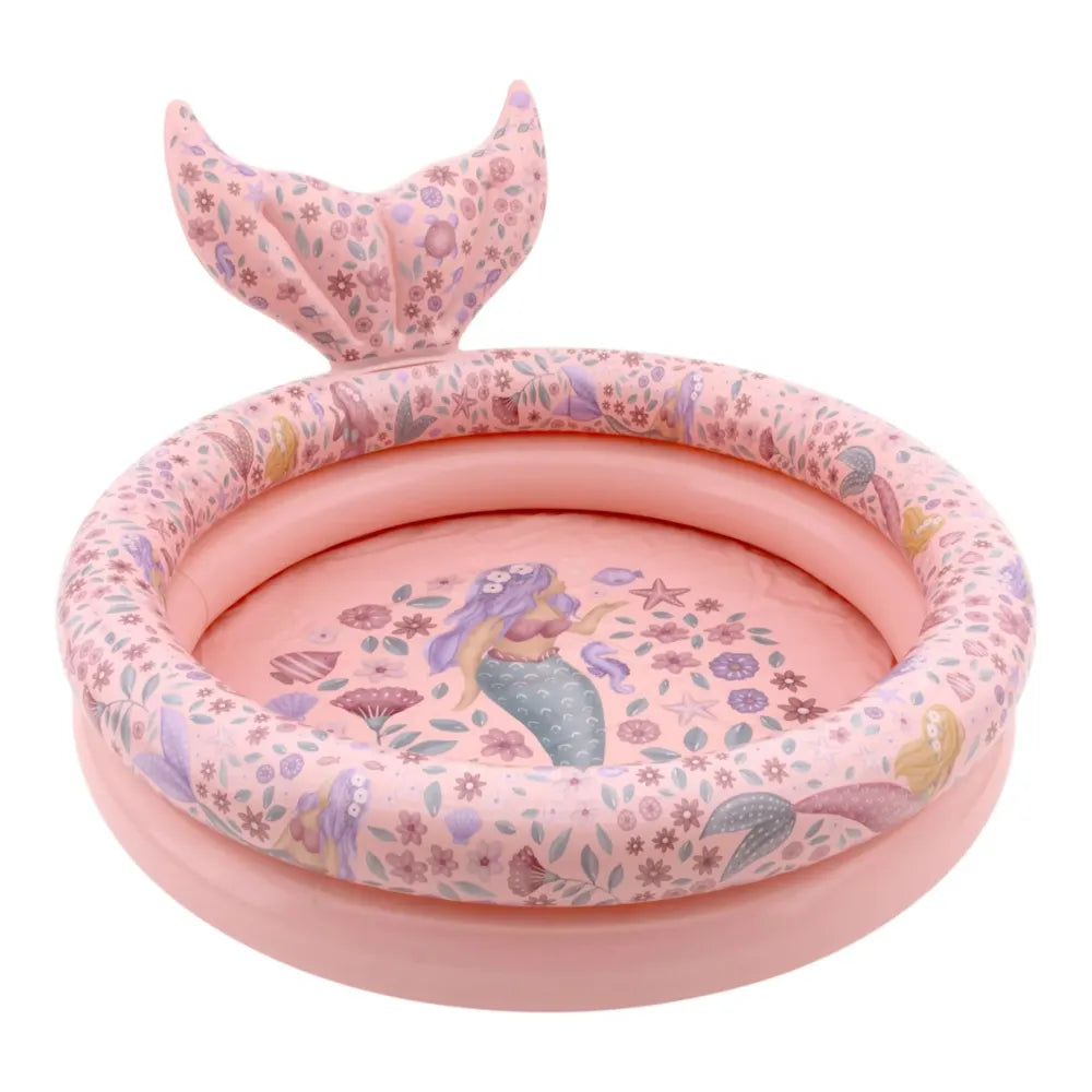 Piscina Gonfiabile con Coda Little Dutch 80 cm Dreamy Mermaid