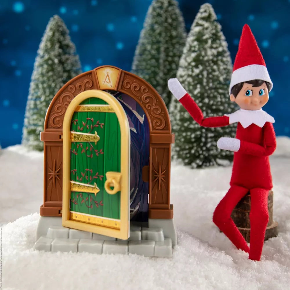 Esempio Porta dell'Elfo The Elf on The Shelf
