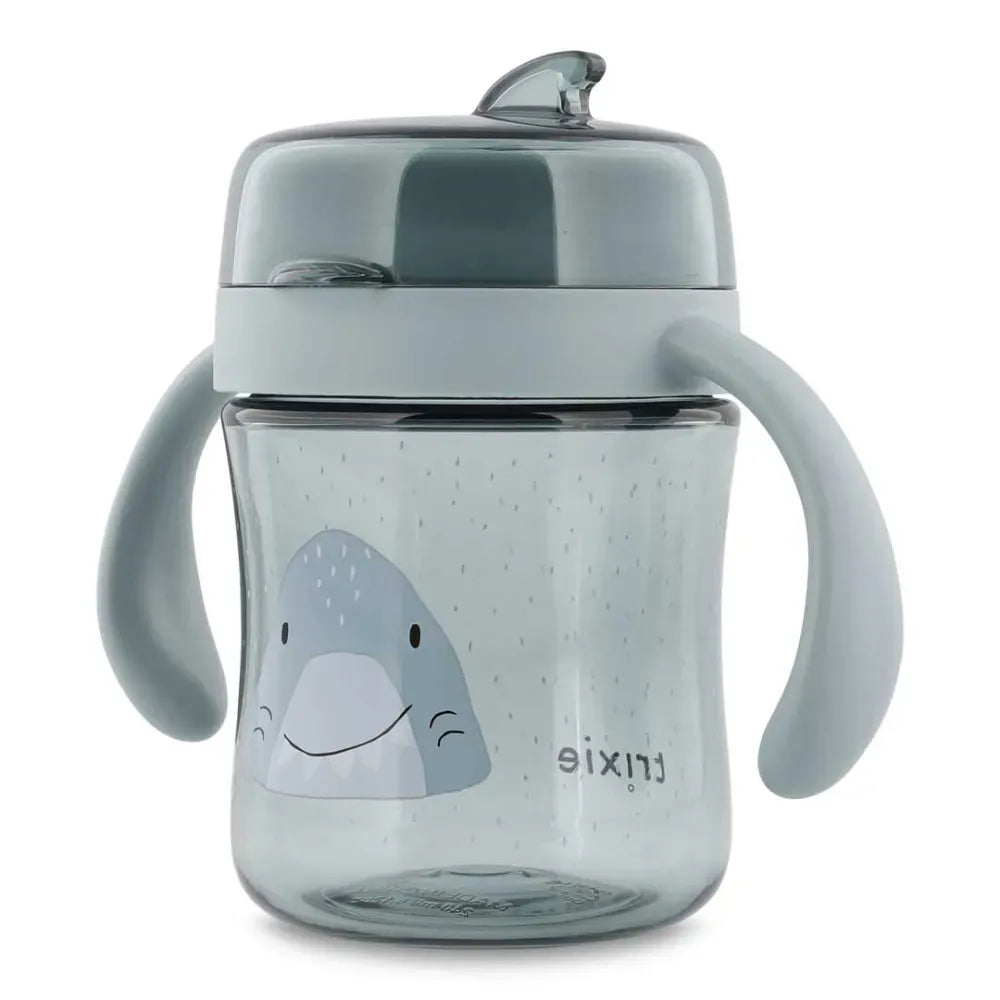 Tazza d'Apprendimento Antigoccia Trixie Mr. Shark lato