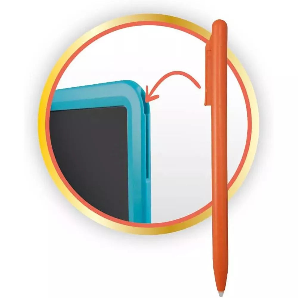 Dettaglio aggancio penna sul Tablet da Disegno per Bambini XL Buki