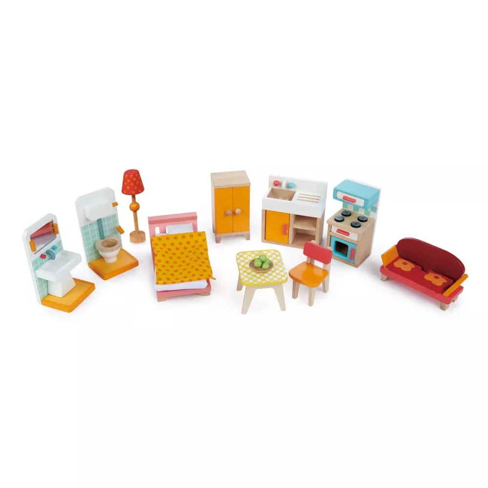 Arredo incluso nella Casa delle Bambole Foxtail Tender Leaf