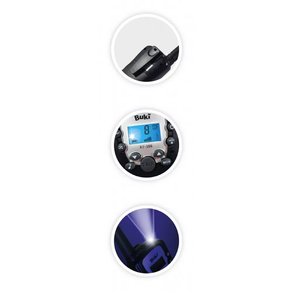 Funzionalità dei Walkie Talkie Buki