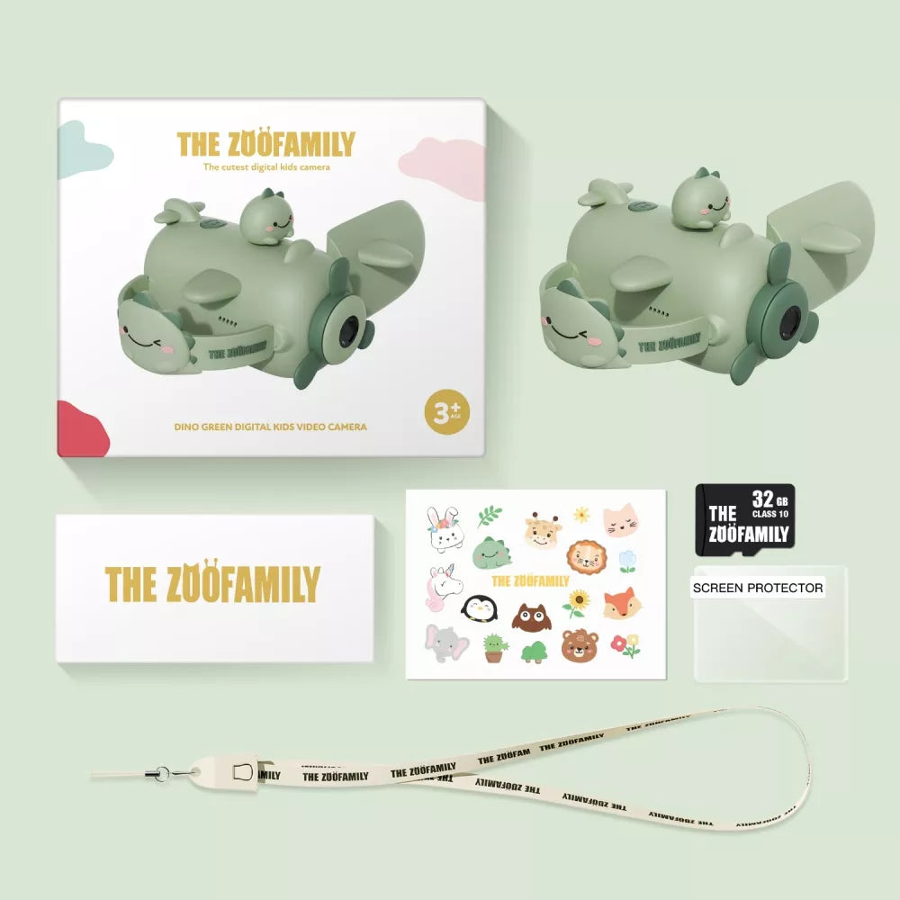 Confezione e Contenuto della Videocamera Zoo Video The Zoofamily