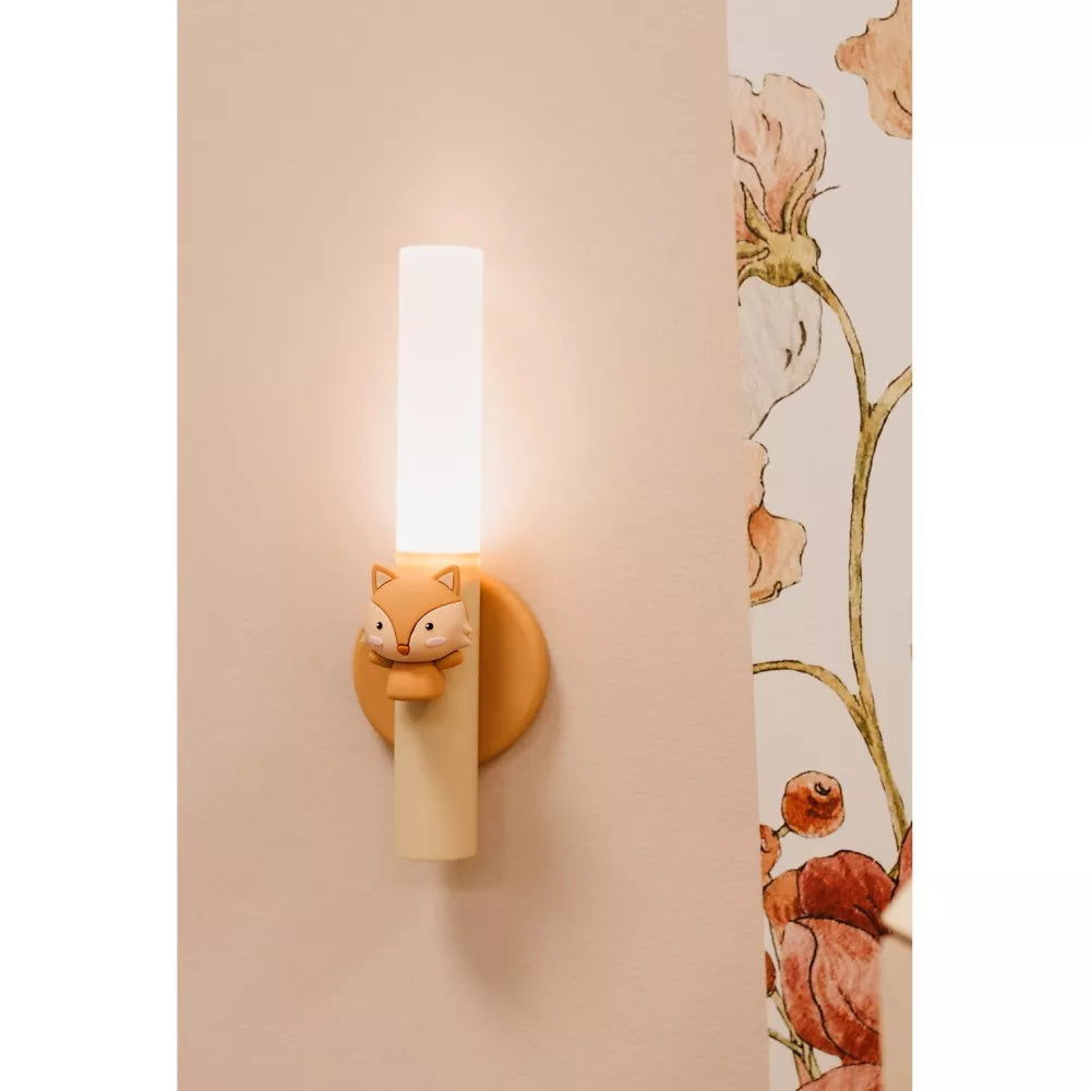 Luce da Notte Zoo Light The Zoofamily Volpe appesa al muro