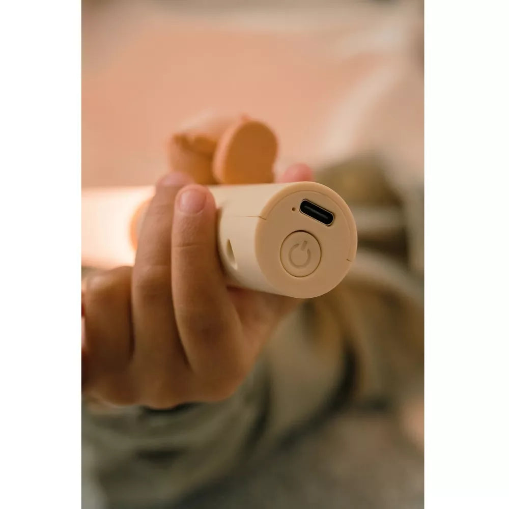 Tasto di accensione e presa di ricarica della Luce da Notte Zoo Light The Zoofamily